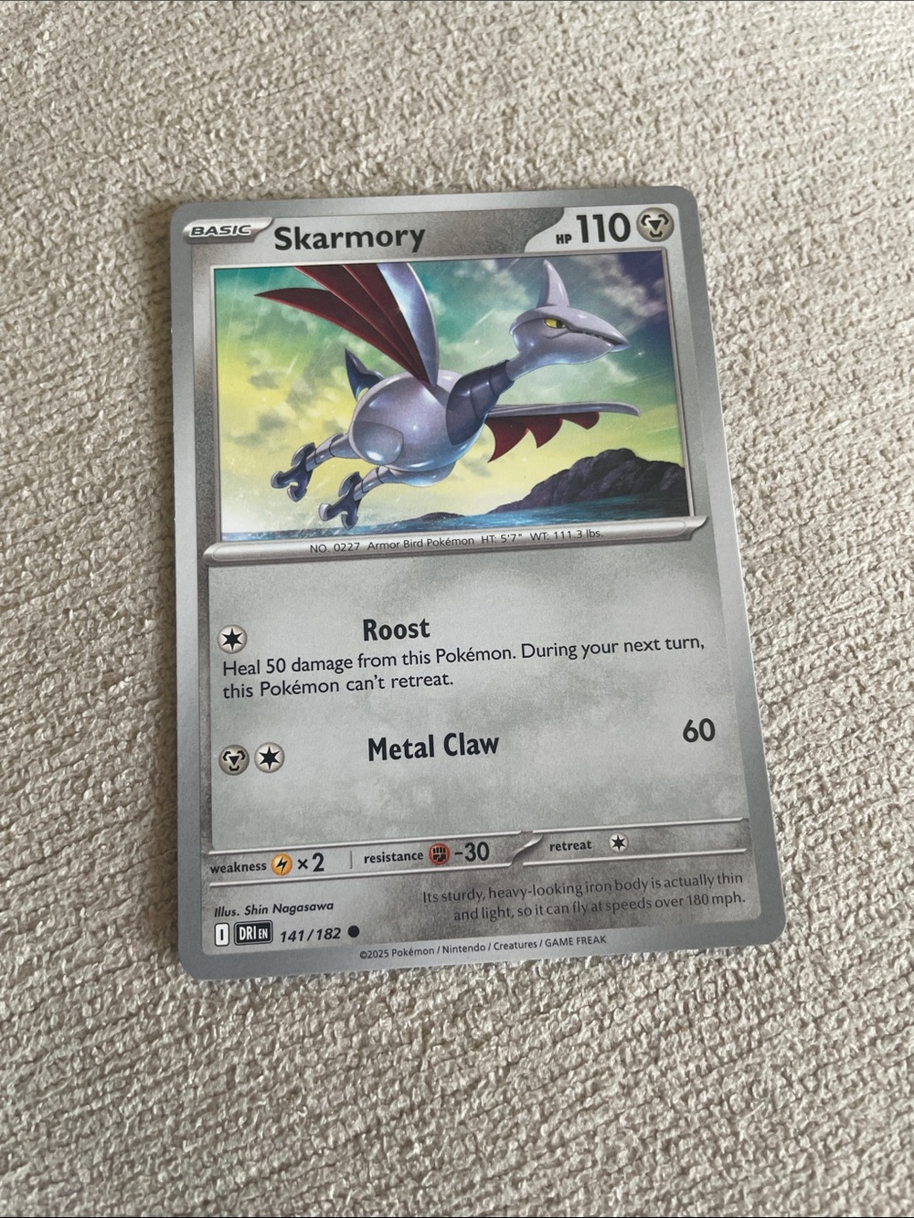 Skarmory Pokémon Card